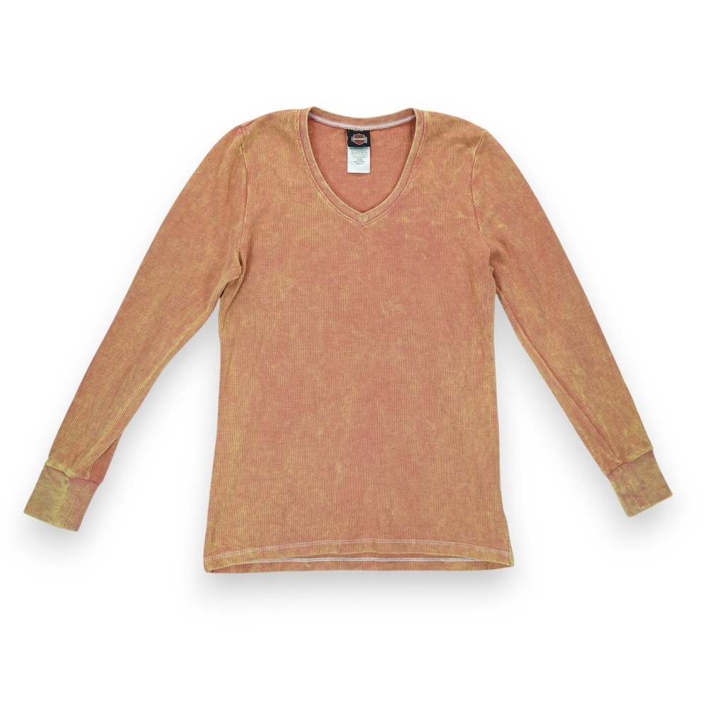 Harley Davidson Sweatshirt Women's‎ Medium Long Sleeve V-Neck